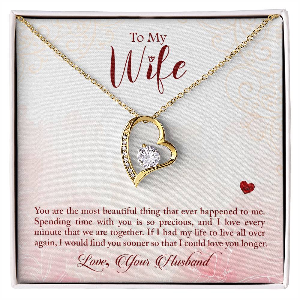 To Wife - You are - Forever Love Necklace