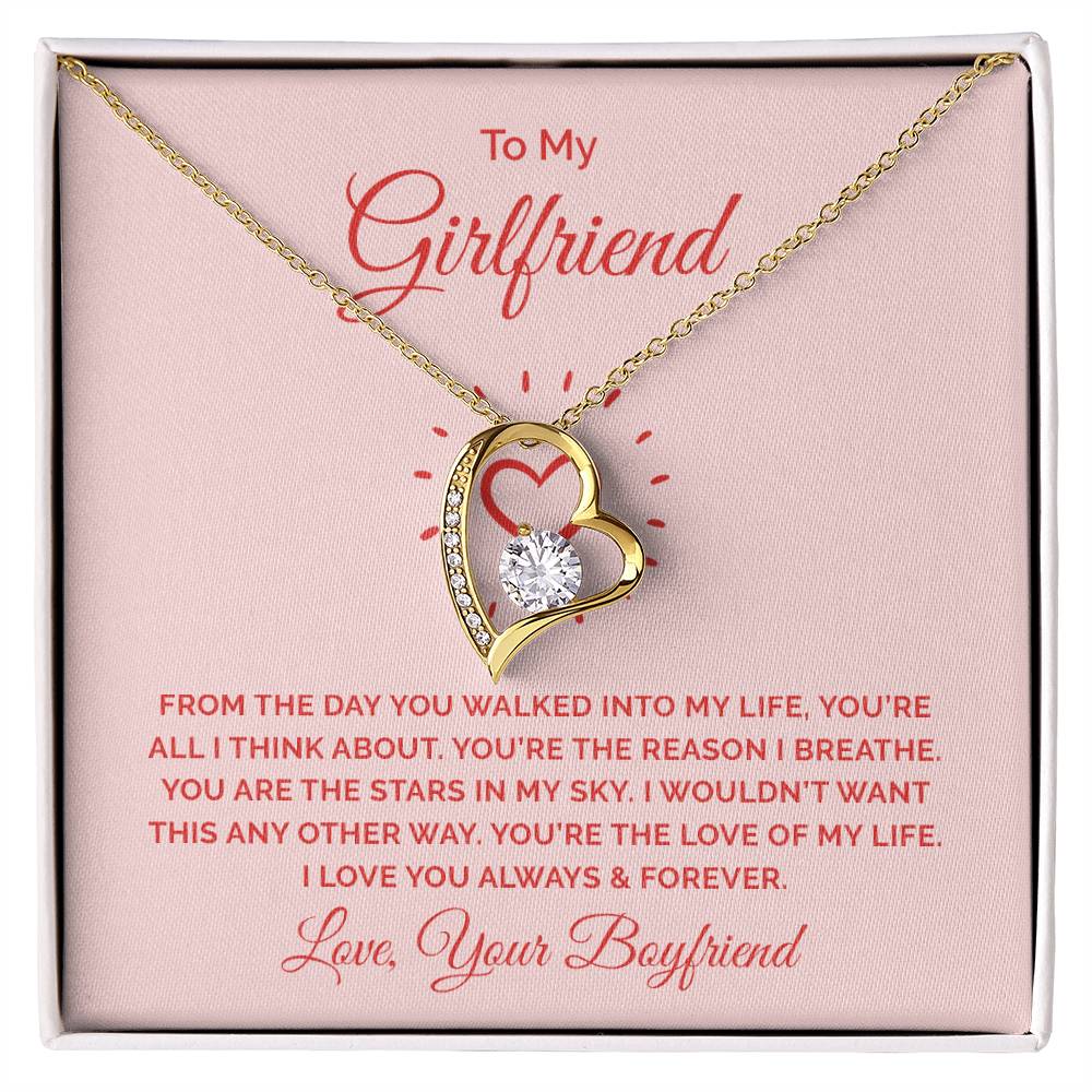 To Girlfriend - From the day - Forever Love Necklace