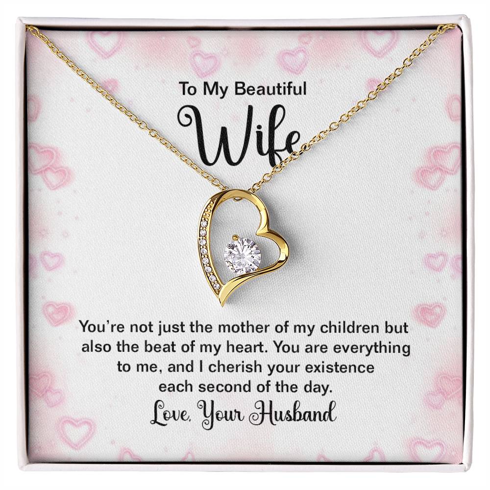 To Wife - You're not just - Forever Love Necklace