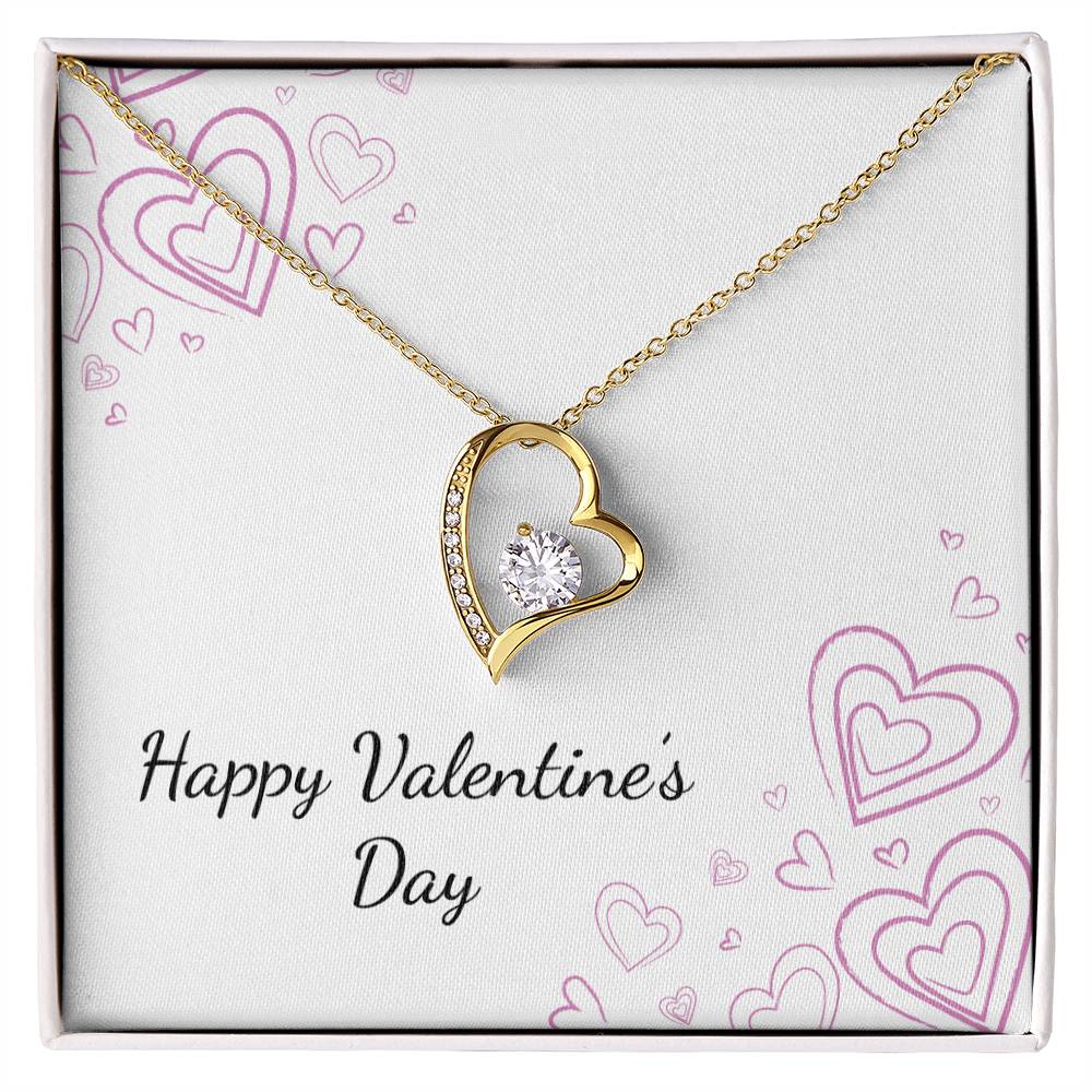 Valentine's Day - Hearts - Forever Love Necklace