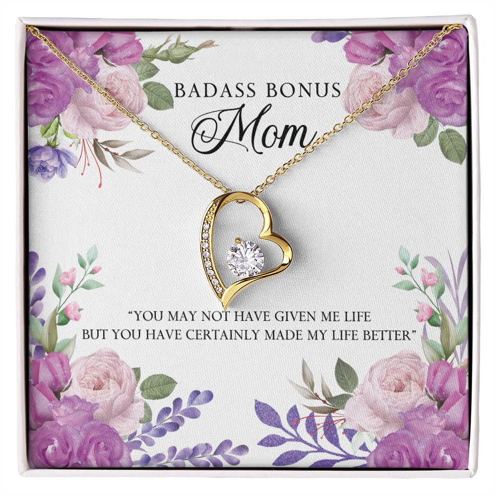 To Mom - You may not have - Forever Love Necklace