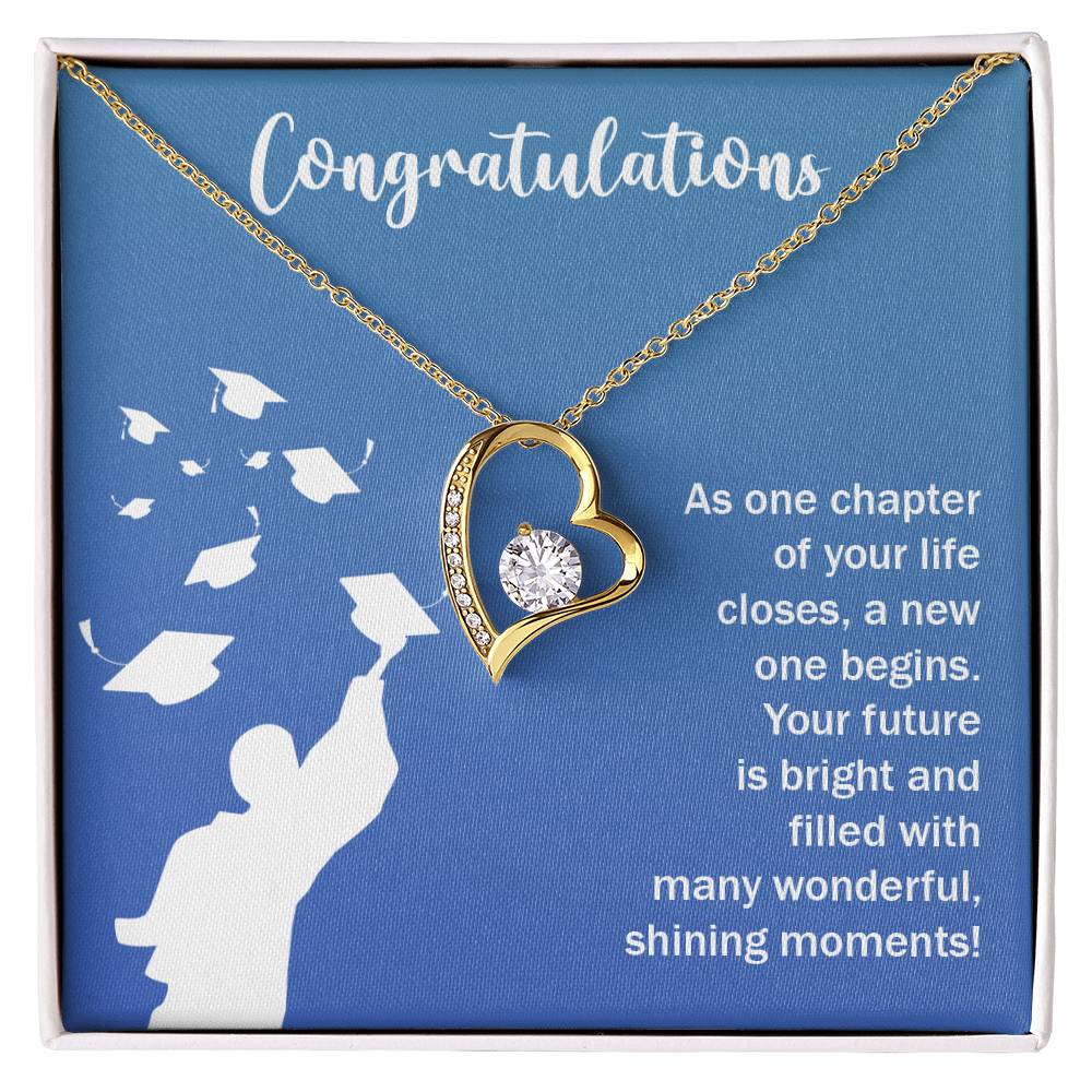 Graduation - As on chapter - Forever Love Necklace