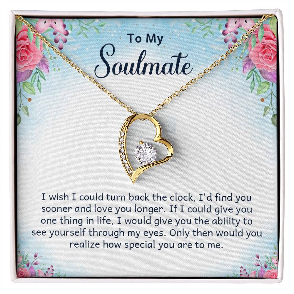 To Soulmate - I wish - Forever Love Necklace