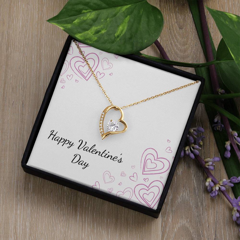 Valentine's Day - Hearts - Forever Love Necklace