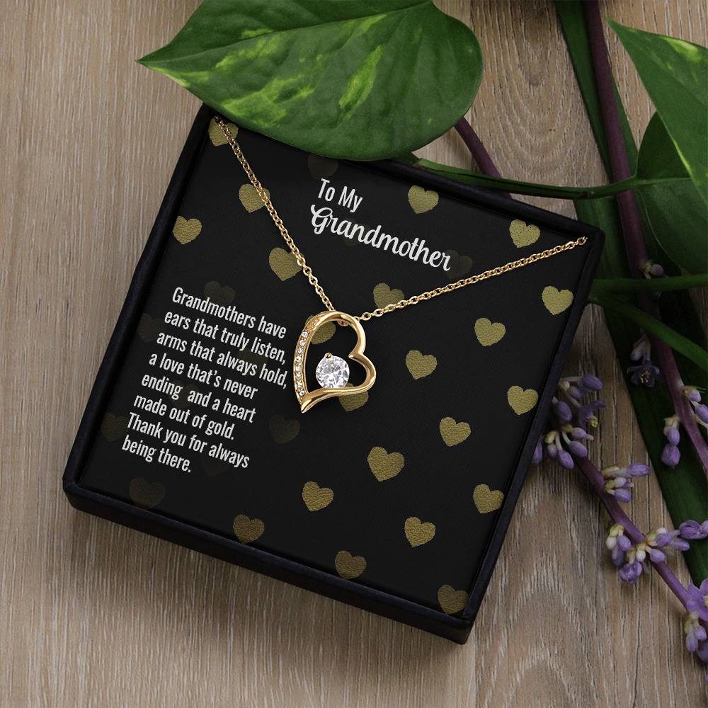 Grandmother - Grandmothers have - Forever Love Necklace