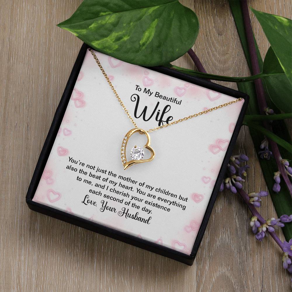 To Wife - You're not just - Forever Love Necklace