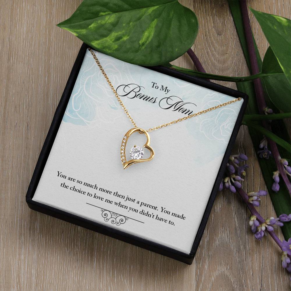 To Bonus Mom - You are so much - Forever Love Necklace