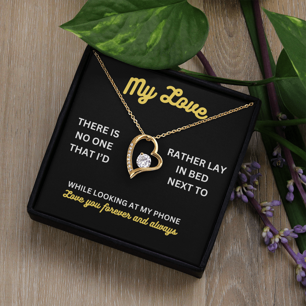 My love - There is no one - Forever Love Necklace