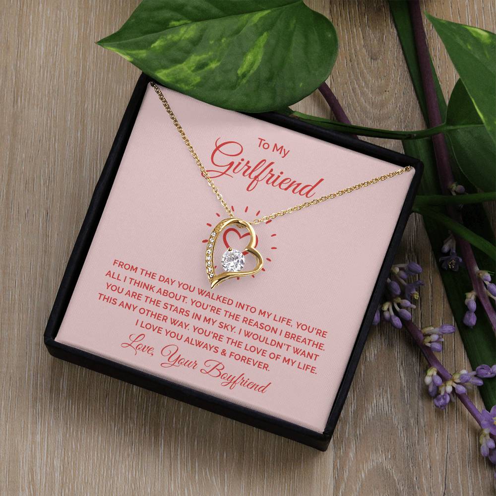 To Girlfriend - From the day - Forever Love Necklace