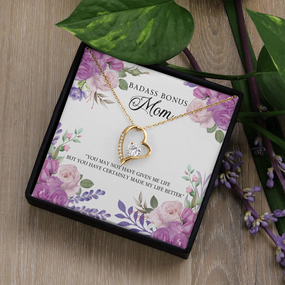 To Mom - You may not have - Forever Love Necklace