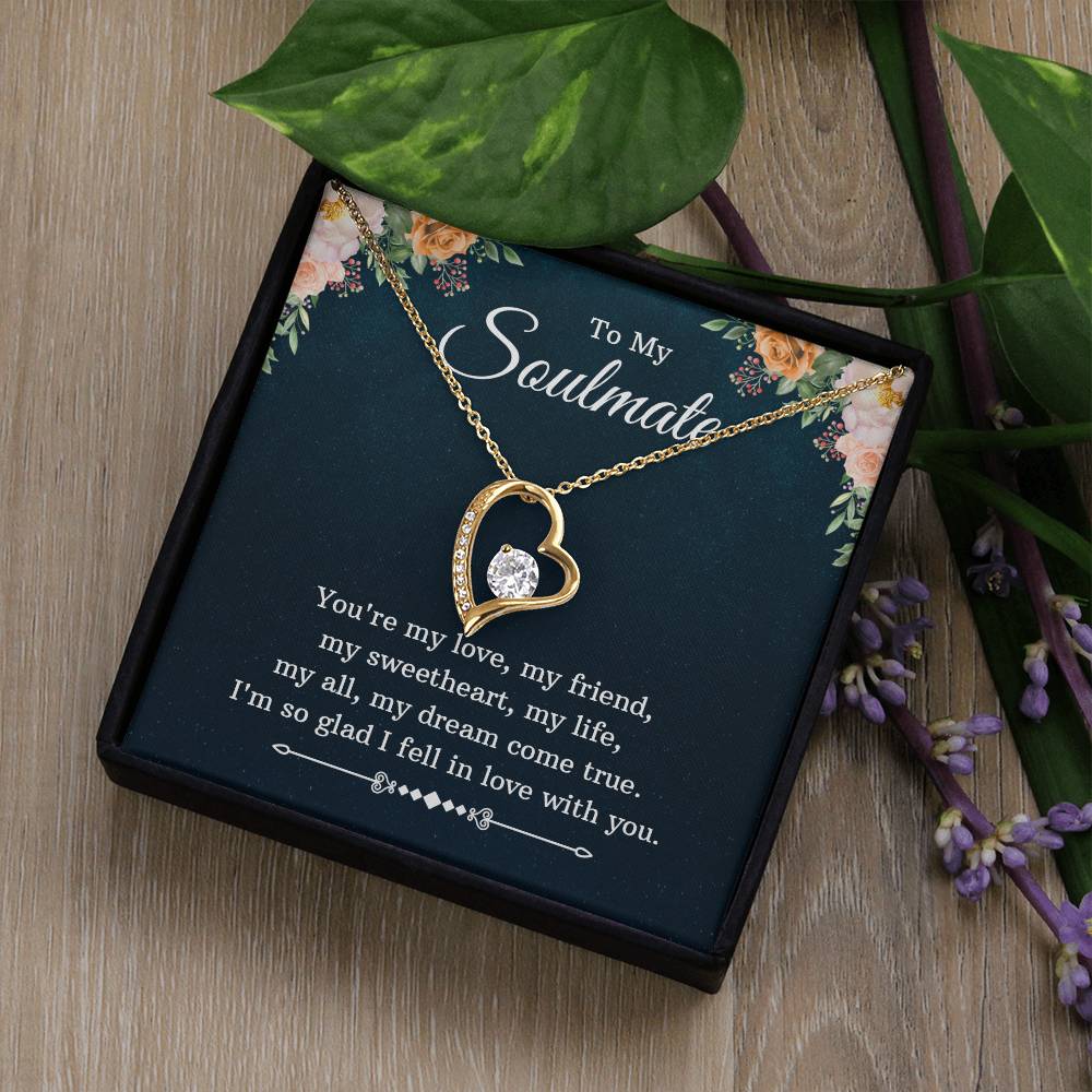 To Soulmate - You're my love - Forever Love Necklace