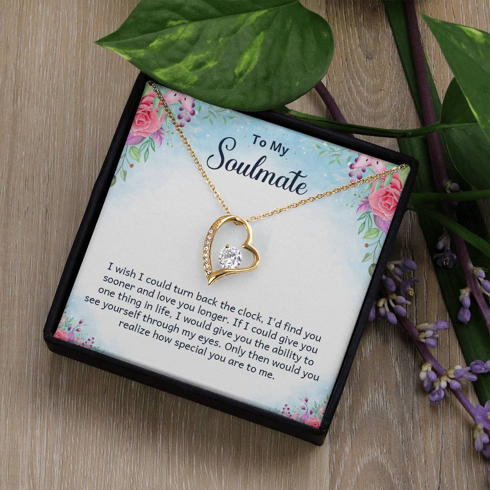 To Soulmate - I wish - Forever Love Necklace