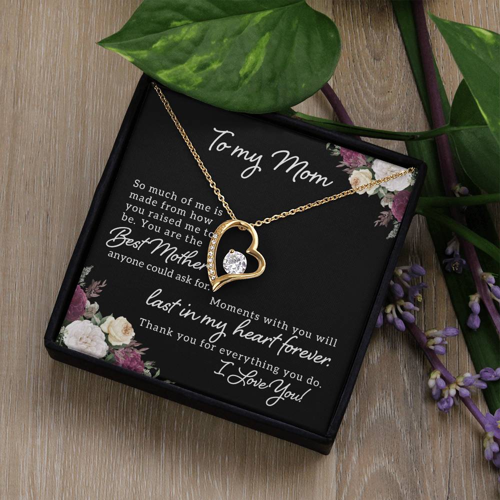 To Mom - So Much of me - Forever Love Necklace