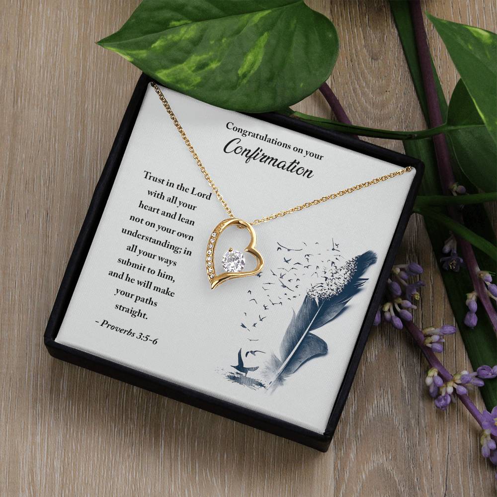 Confirmation - Trust in the Lord - Forever Love Necklace