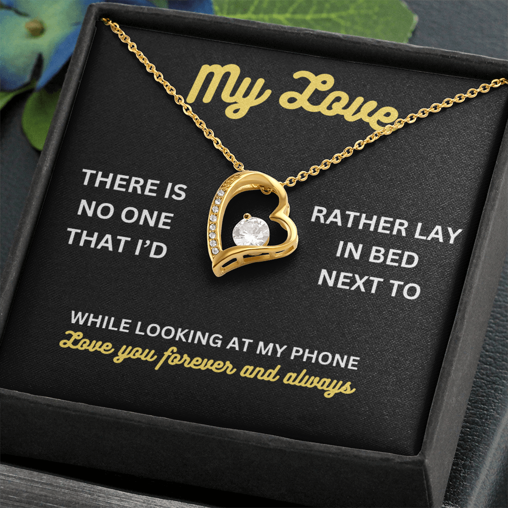 My love - There is no one - Forever Love Necklace