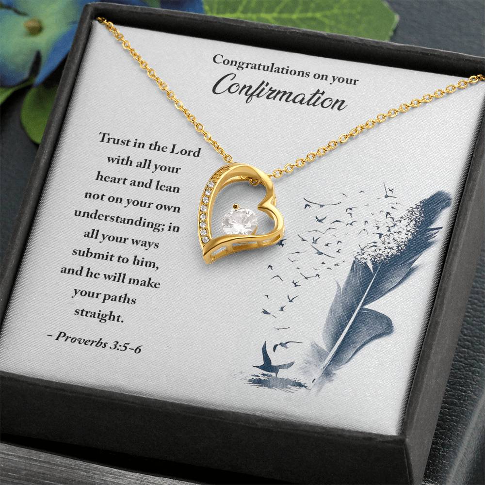 Confirmation - Trust in the Lord - Forever Love Necklace