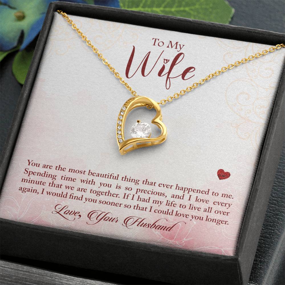 To Wife - You are - Forever Love Necklace