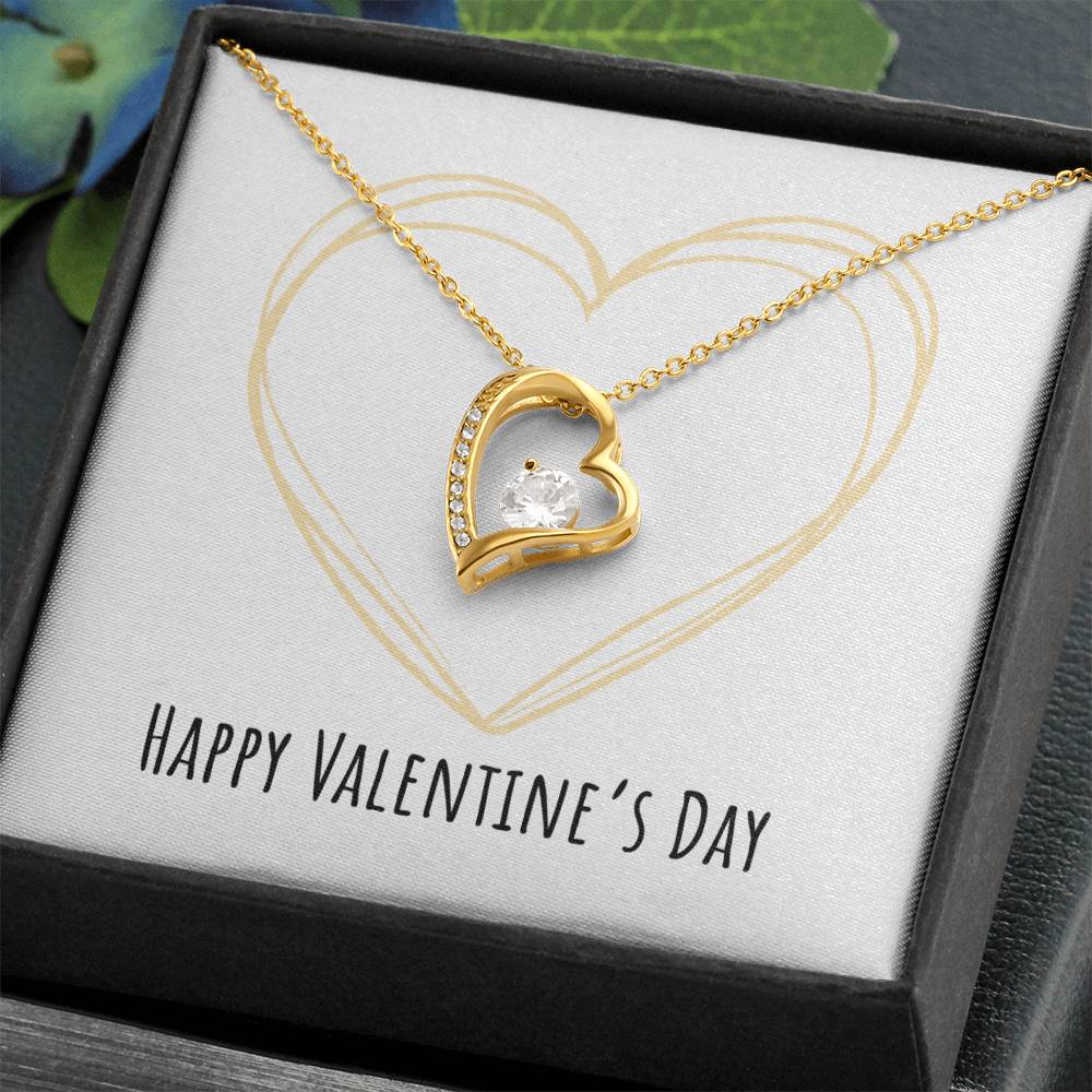 Valentine's Day - Heart - Forever Love Necklace