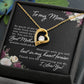 To Mom - So Much of me - Forever Love Necklace