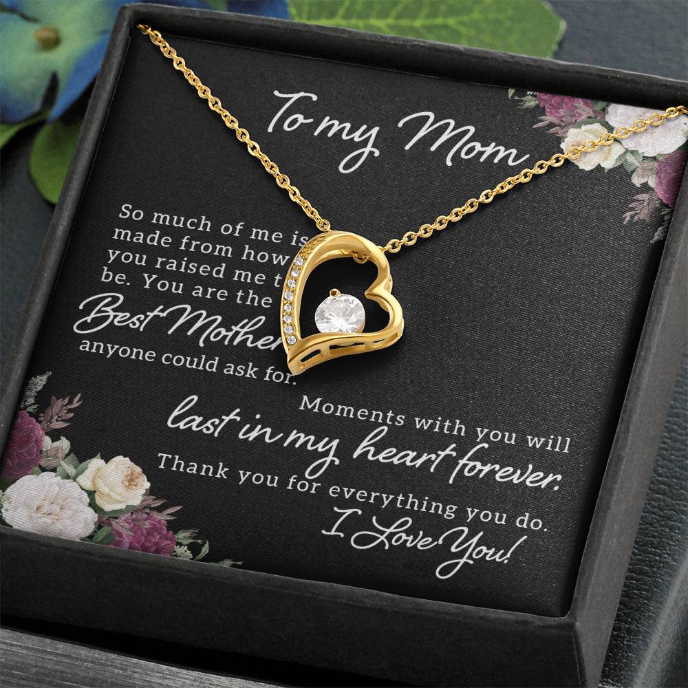 To Mom - So Much of me - Forever Love Necklace