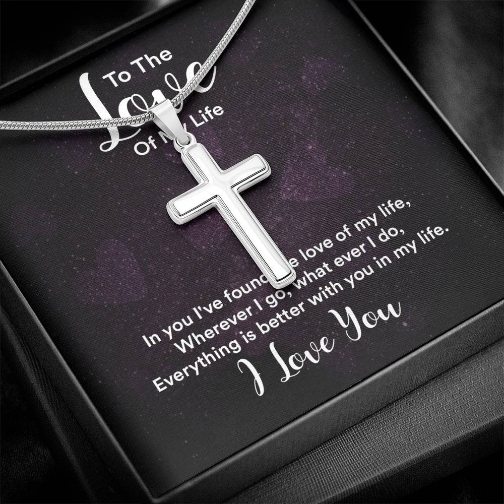 To love - In you - Artisan Cross Necklace