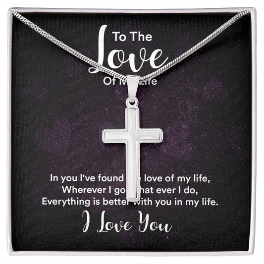 To love - In you - Artisan Cross Necklace