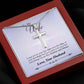 To Wife - I may not be - Artisan Cross Necklace