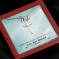 To Wife - God blessed - Artisan Cross Necklace