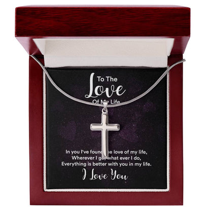 To love - In you - Artisan Cross Necklace